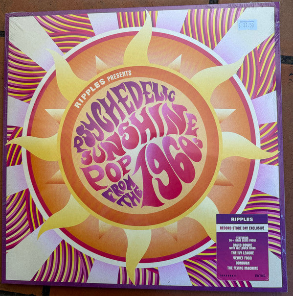 Various : Ripples Presents Psychedelic Sunshine Pop From The 1960s (LP, RSD, Comp)