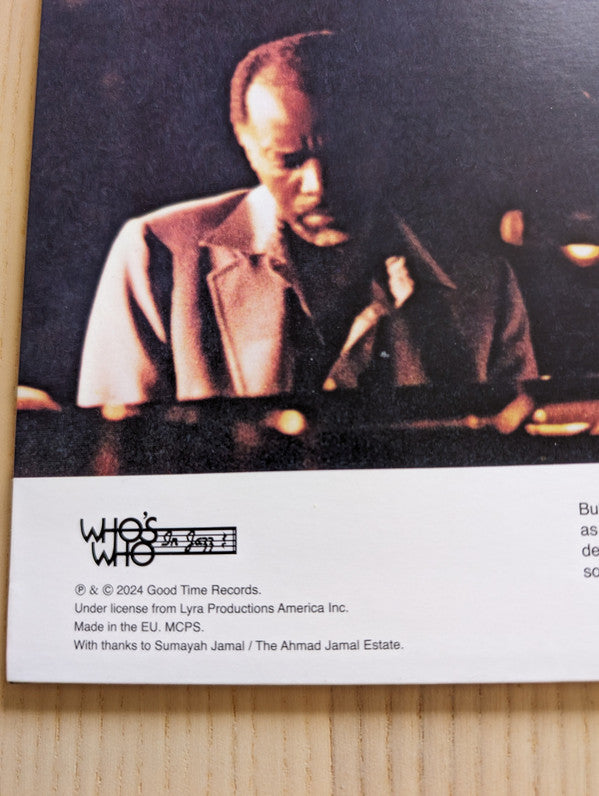Ahmad Jamal : Ahmad Jamal Live at Bubba's (LP, Album, RSD)