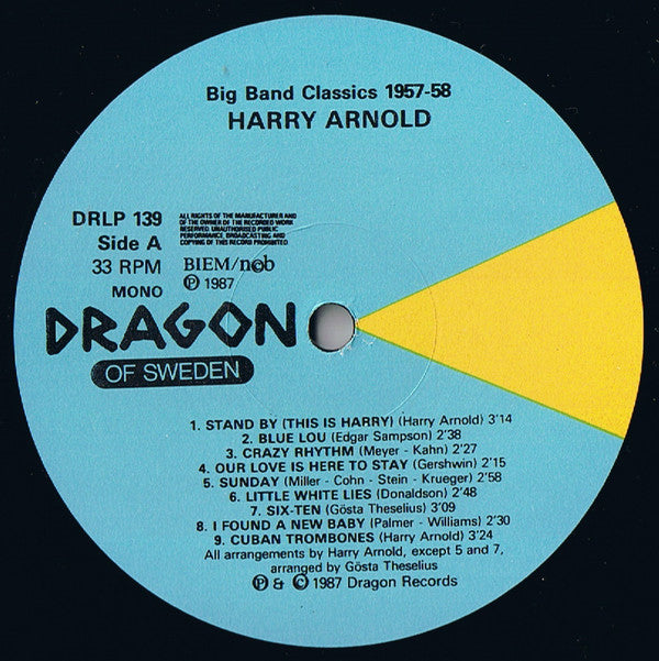 Harry Arnold : Harry Arnold - Big Band Classics 1957-58 (2xLP, Album, Comp, Mono, RE)