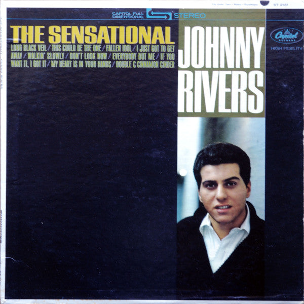 Johnny Rivers : The Sensational Johnny Rivers (LP, Album, Scr)