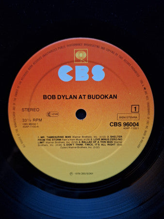 Bob Dylan : Bob Dylan At Budokan (LP)