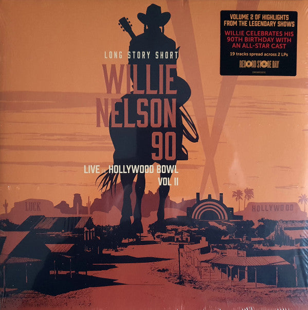 Various : (Long Story Short) Willie Nelson 90 (Live At The Hollywood Bowl Vol. II) (2xLP, RSD)