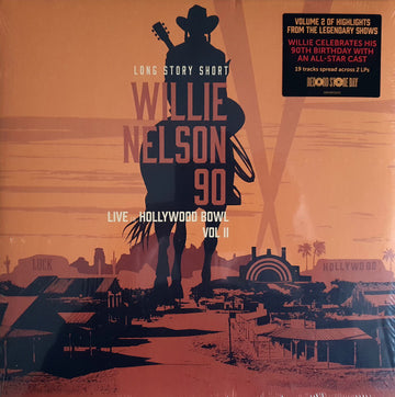 Various : (Long Story Short) Willie Nelson 90 (Live At The Hollywood Bowl Vol. II) (2xLP, RSD)