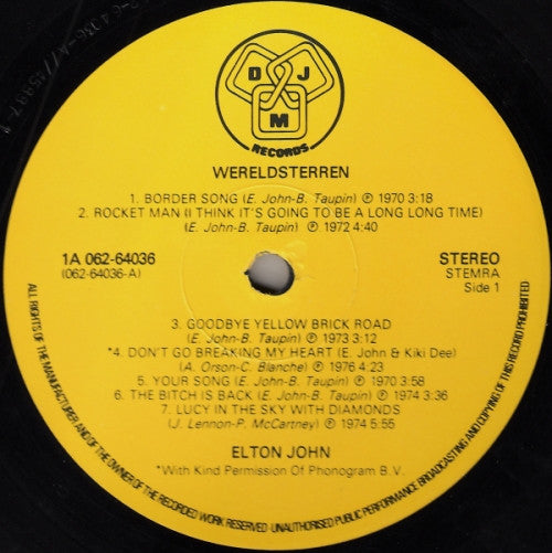 Elton John : Alle Hits (LP, Comp)