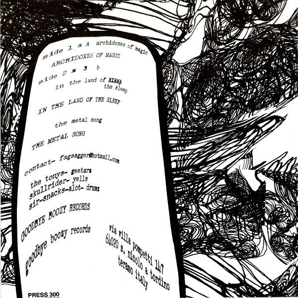 Sagger : Archidoxes Of Magic (7", Ltd)
