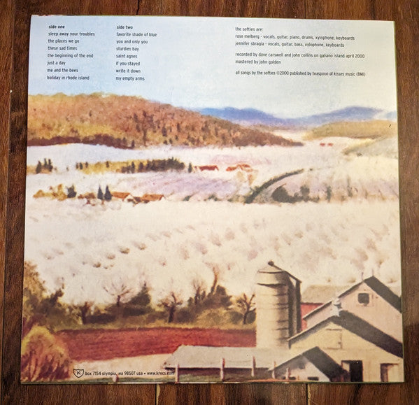 The Softies : Holiday In Rhode Island (LP, Album)