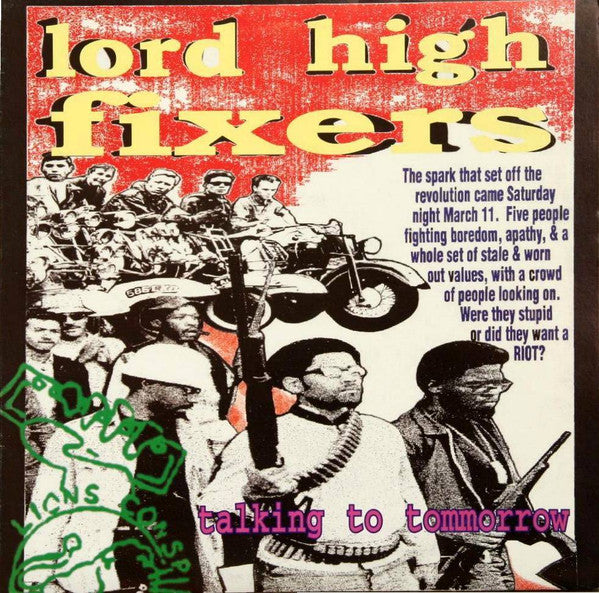 Lord High Fixers : Talking To Tomorrow (10", MiniAlbum)