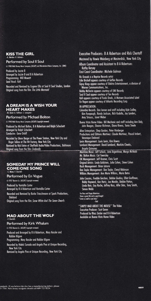 Various : Simply Mad About The Mouse (CD, Album)