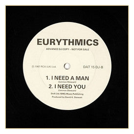 Eurythmics : I Need A Man (12", Promo)