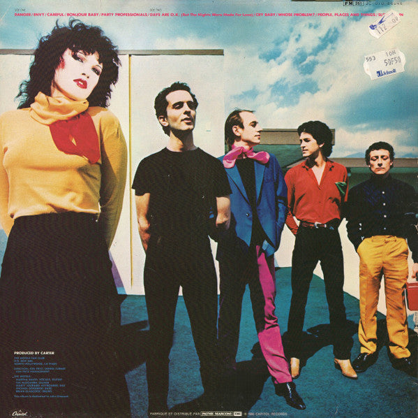 The Motels : Careful (LP, Album)
