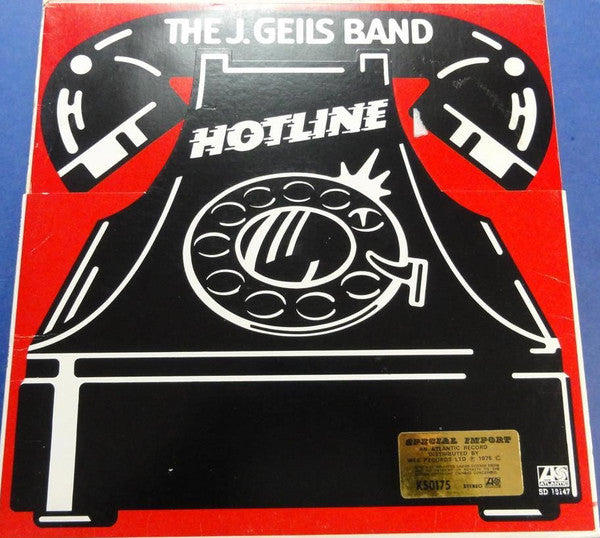 The J. Geils Band : Hotline (LP, Album)