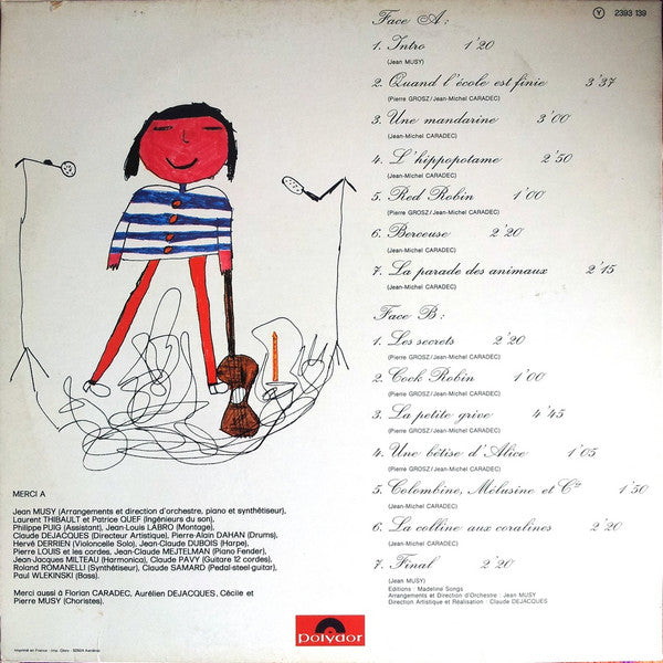 Jean-Michel Caradec : Chante Pour Les Enfants (LP, Album)