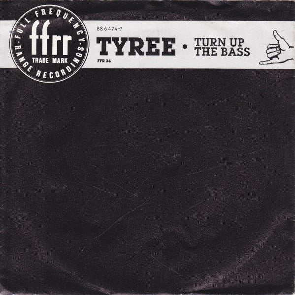 Tyree Cooper : Turn Up The Bass (7", Single)