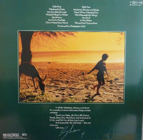 Sheena Easton : Madness, Money And Music (LP, Album)