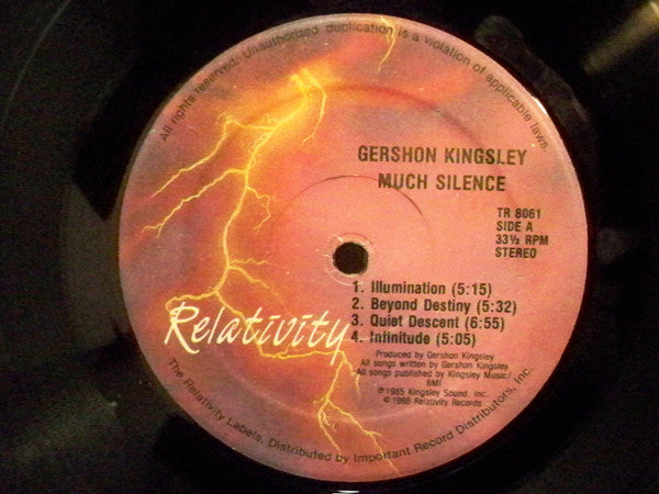 Gershon Kingsley : Much Silence (LP, Album)