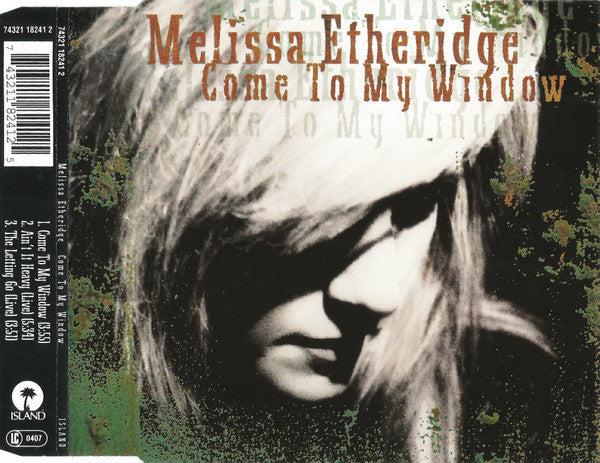 Melissa Etheridge : Come To My Window (CD, Single)