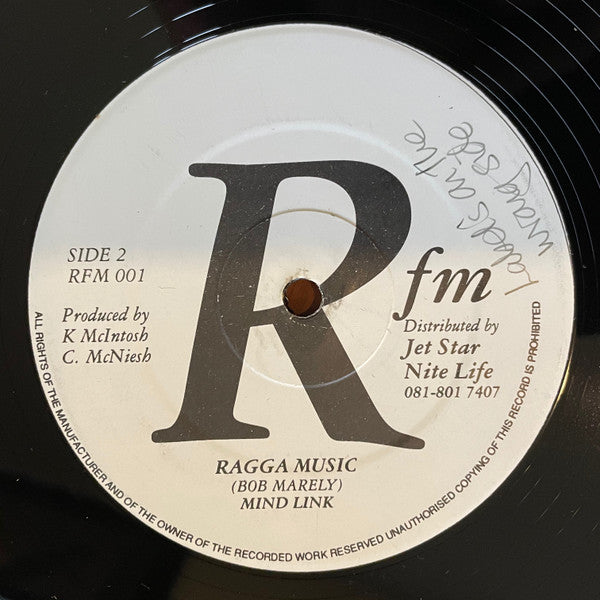 Mind Linkk : Tenament Yard / Ragga Music (12")