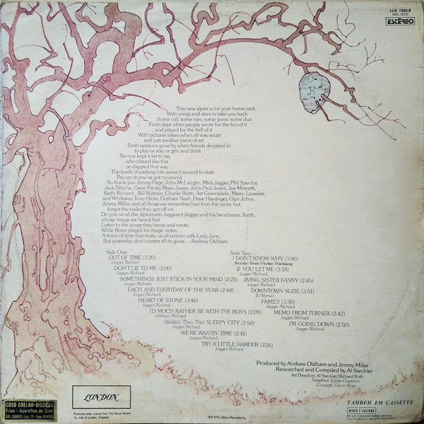 The Rolling Stones : Metamorphosis (LP, Comp)