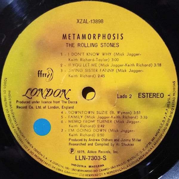 The Rolling Stones : Metamorphosis (LP, Comp)