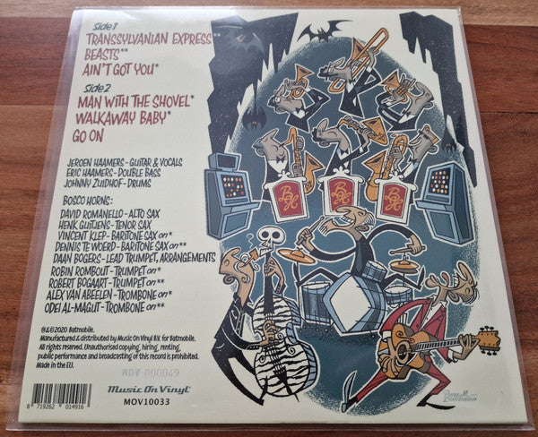 Batmobile : Big Bat (10", EP, Ltd, Num, RP, Red)