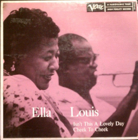 Ella Fitzgerald, Louis Armstrong : Isn't This A Lovely Day / Cheek To Cheek (7", EP)