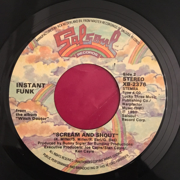 Instant Funk : Bodyshine (7")