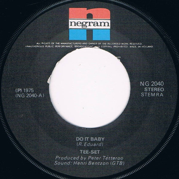 Tee-Set : Do It Baby (7", Single)