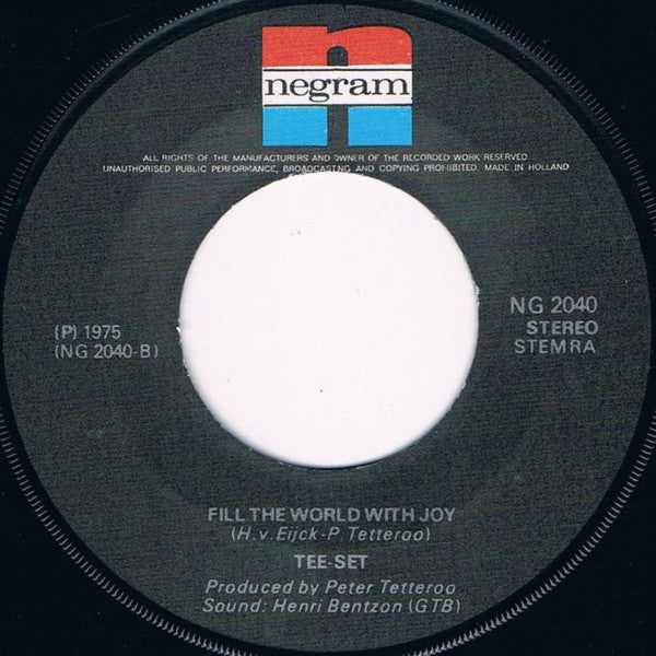 Tee-Set : Do It Baby (7", Single)
