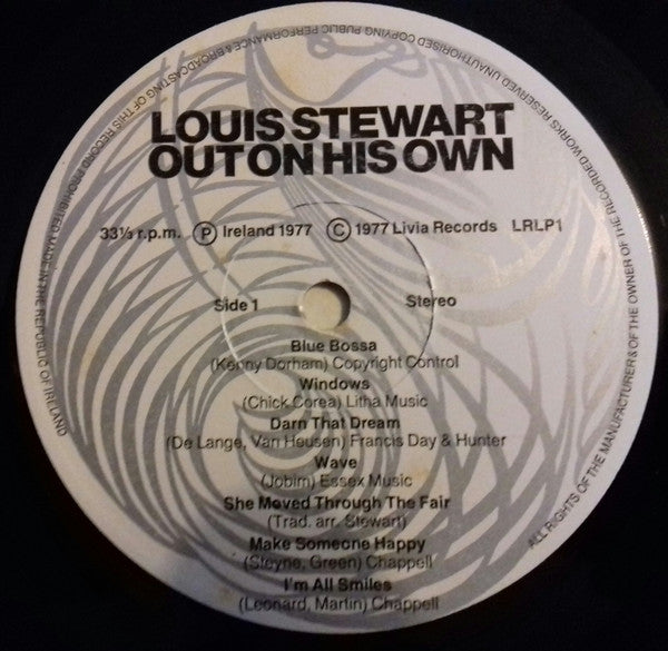 Louis Stewart : Out On His Own (LP)