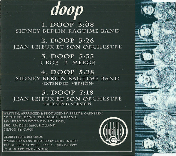 Doop : Doop (CD, Maxi)
