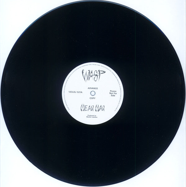 W.A.S.P. : Mean Man (12", S/Sided, Single, Promo)