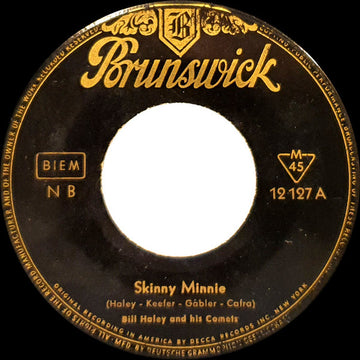 Bill Haley And His Comets : Skinny Minnie (7", Single, Mono)