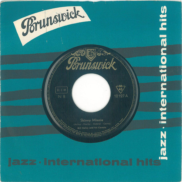 Bill Haley And His Comets : Skinny Minnie (7", Single, Mono)