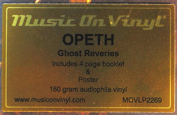 Opeth : Ghost Reveries (2xLP, Album, RE, 180)