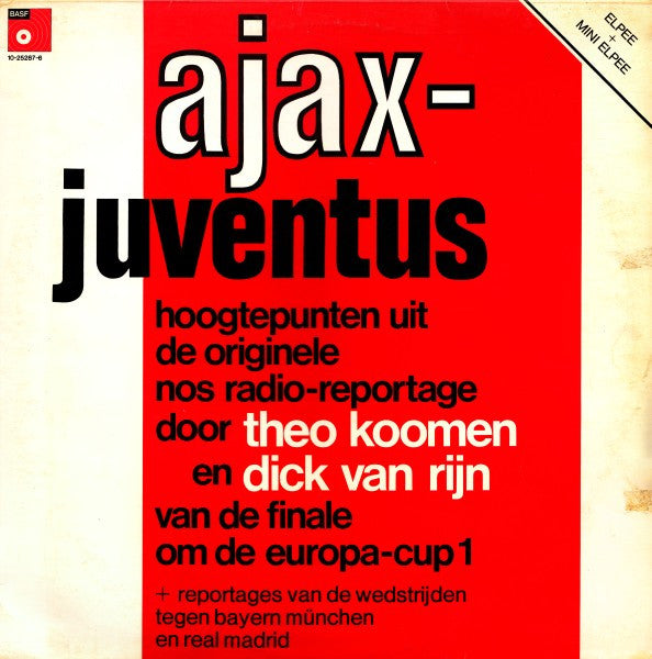 No Artist : Ajax - Juventus (LP + 7")