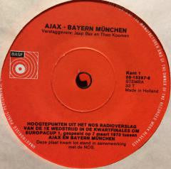 No Artist : Ajax - Juventus (LP + 7")