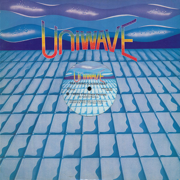 Mix Up Featuring Claudia Hart : I Need You (12")