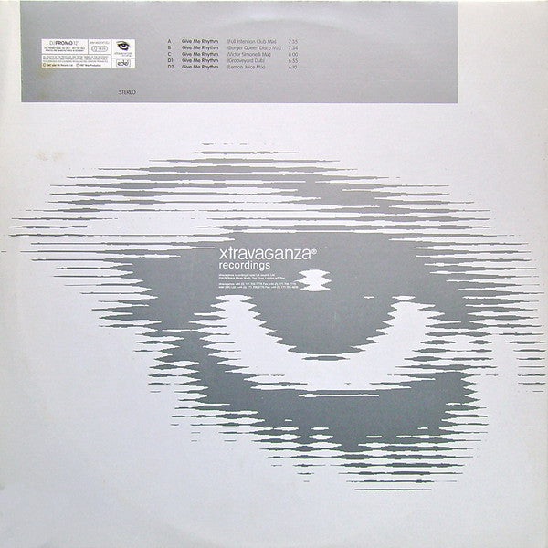 Black Connection : Give Me Rhythm (2x12", Promo, Gat)