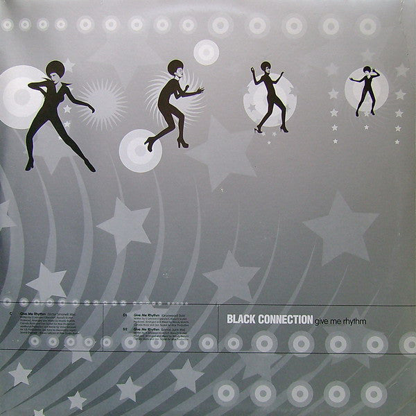Black Connection : Give Me Rhythm (2x12", Promo, Gat)