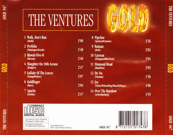 The Ventures : Gold (CD, Comp)