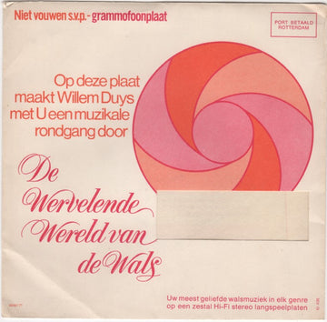 Willem Duys : Reader's Digest Luisterpaspoort Voor De Wervelende Wereld Van De Wals (Flexi, 7", S/Sided)