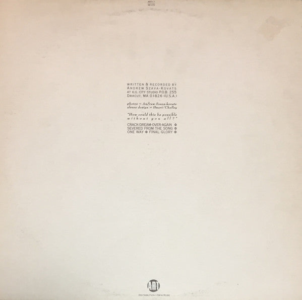 Data-Bank-A : One Way (12", EP)