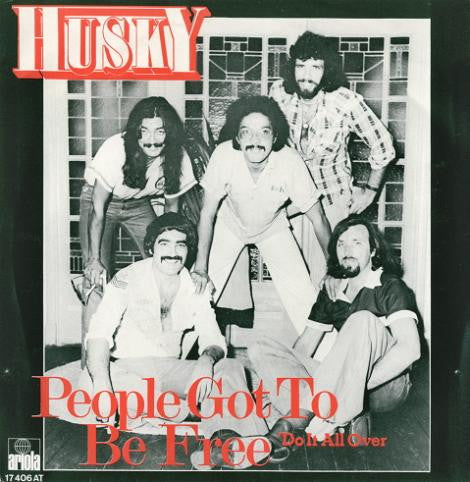 Husky (2) : People Got To Be Free (7", Single)