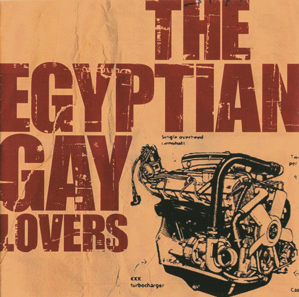 The Egyptian Gay Lovers / Disgrace (3) : The Egyptian Gay Lovers / Disgrace (7", Whi)