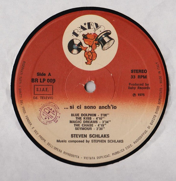 Stephen Schlaks : ...Si Ci Sono Anch'Io - Le Nuove Melodie Classiche (LP, Album, Gat)