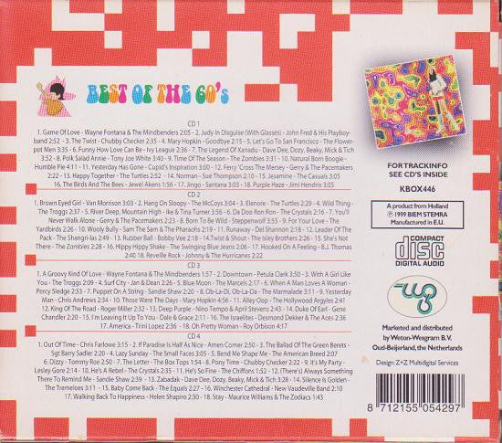 Various : Best Of The 60's (4xCD, Comp, Box)