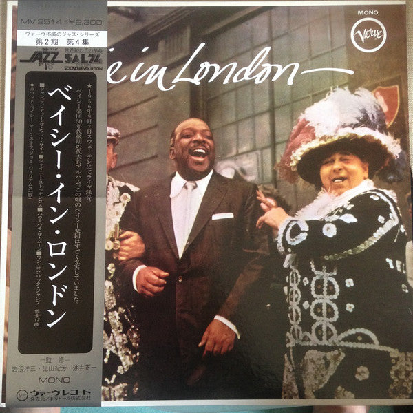 Count Basie : Basie In London (LP, Album, Mono, RE)