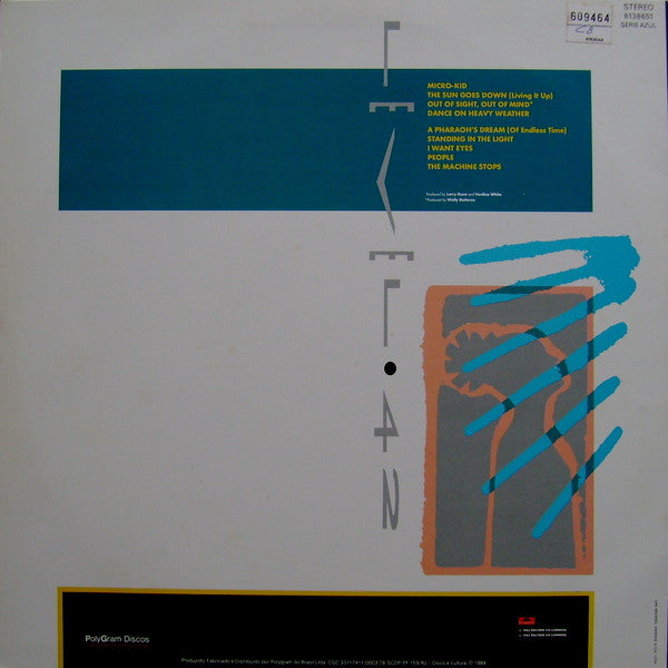 Level 42 : Standing In The Light (LP, Album)