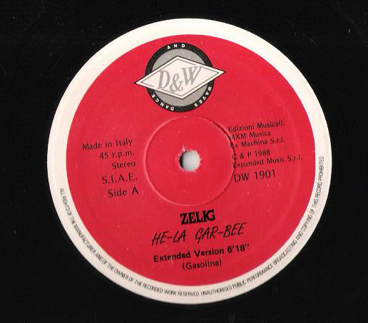 Zelig : He-La Gar-Bee (12")