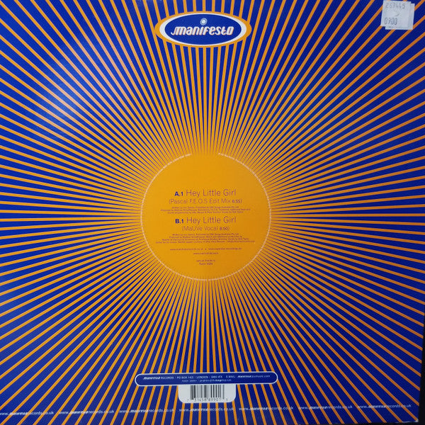 Mathias Ware Feat. Rob Taylor : Hey Little Girl (12")